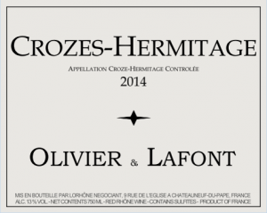 Crozes-Hermitage Rouge